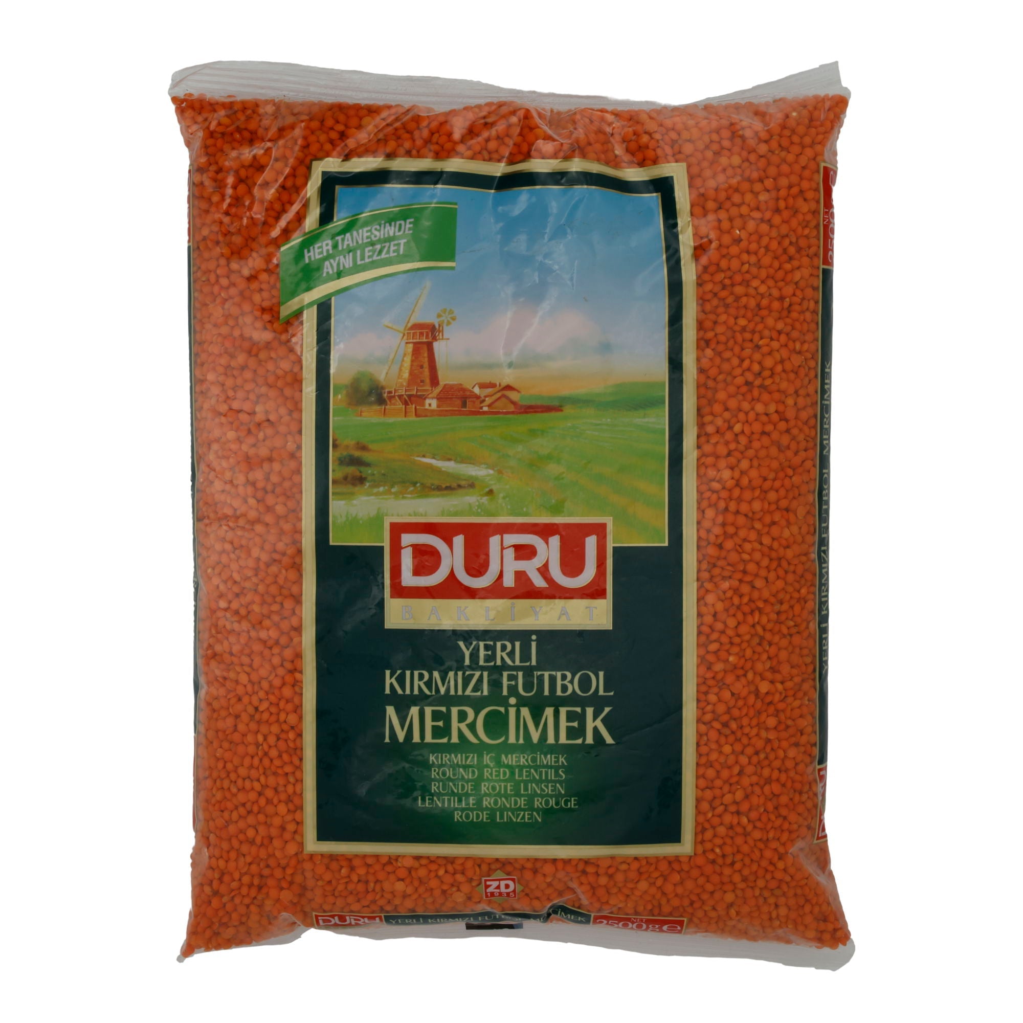Linsen Duru | Runde Rote | Nährstoffreich & vielseitig | 2500g DURU